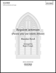 Requiem aeternam SATB choral sheet music cover Thumbnail